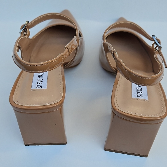 Steve Madden Tan Pointed-Toe Heels - Picture 9 of 11
